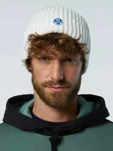 Cappello NORTH SAILS BEANIE HAT MASHMALLOW 623227 COTONE LANA WOOL INVERNO 2023 - Imagen 1 de 2