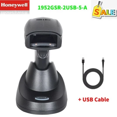Honeywell 1952GSR-2USB-5-A Xenon Wireless Performance Imaging Barcode Scanner US - Image 1 of 4