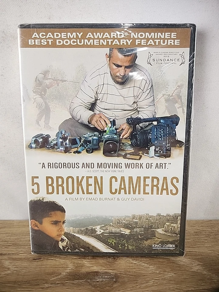 5 Broken Cameras (DVD, 2012) NEW & Sealed - Image 1 of 3