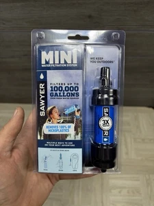 Sawyer Mini Wasserfiltersystem filtert bis zu 100.000 Gallonen SP128 versiegelt - Bild 1 von 8