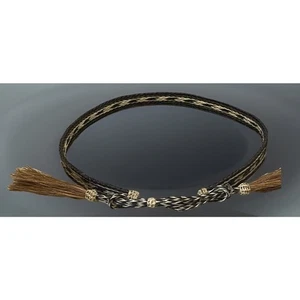 Vintage Horse Hair Cowboy Hat Band - Picture 1 of 7