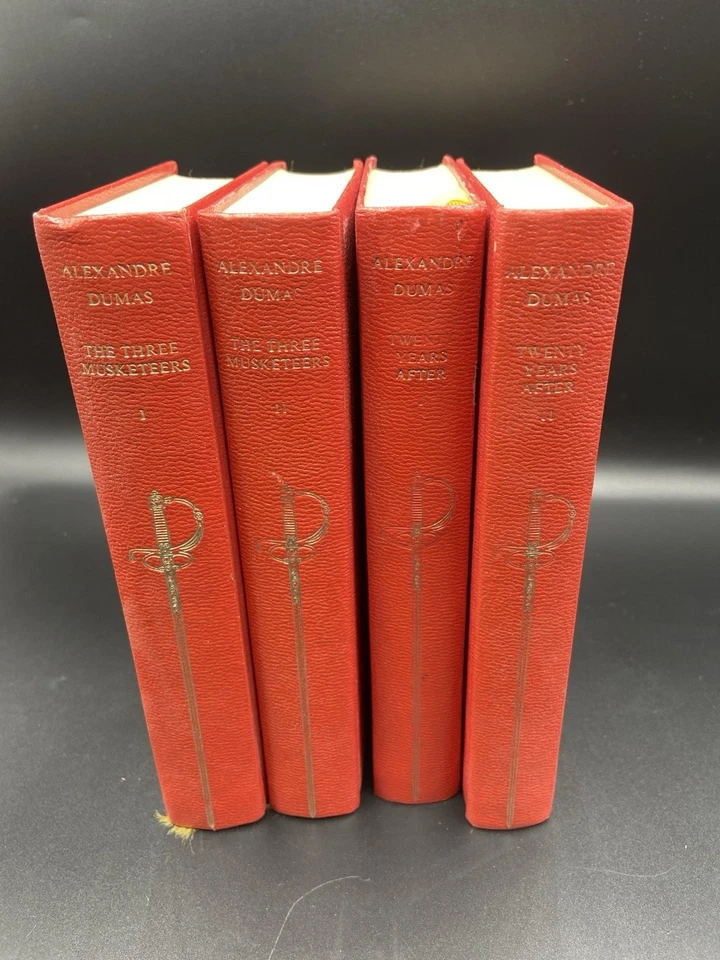 Alexandra Dumas Books 3 Musketeers 1&2 20 Years After 1&2 - Image 1 of 1