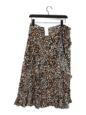 Whistles Women's Midi Skirt UK 14 Multi Other with Viscose Wrap - Image 1 of 4