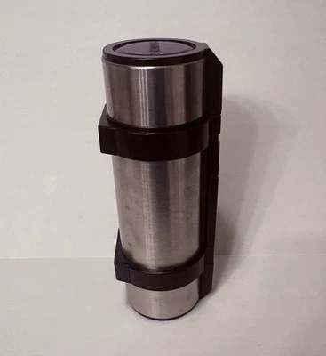 Frasco de acero inoxidable vintage Nissan Sanso Shuttle Rock aspiradora 1,02 L resistente Foto 1 de 4