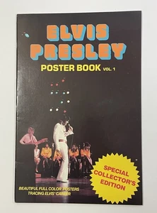 NOS! Elvis Presley POSTER BOOK Vol 1 1977 Special Collectors Edition 16.5" x 11" - Picture 1 of 8