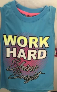 DIVA Girls Blue Shine Bright Shorts & Tank Outfit Set M 7-8, L 10-12, XL 14-16 - Picture 1 of 10