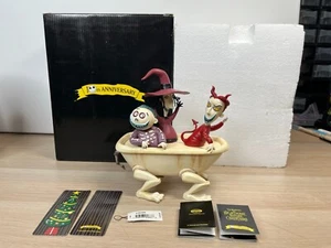 The Nightmare Before Christmas 10th Anniversary FOSSIL set NO WATCH!! LOCK SHOCK - Picture 1 of 11
