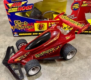 1999 Air Hogs Road Ripper Air Pressure Engines Red Spin Master Toys Vintage - Picture 1 of 7