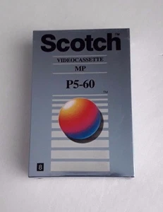 Videocassetta Tape Video 8mm Scotch MP P-60 Nuova - Picture 1 of 1