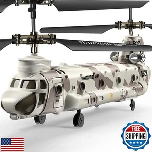 SYMA Remote Control Helicopter, S52H Military Transport RC Helicopters with A - Picture 1 of 5