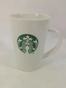 Taza de café Starbucks clásica blanca verde con logotipo 12 fl oz / 354 ml - Imagen 1 de 6