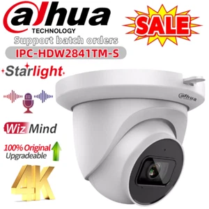 Dahua IPC-HDW2841TM-S 4K Wizsense Starlight IR MIC 8MP IP Camera SMD Plus 130 dB - Picture 1 of 24