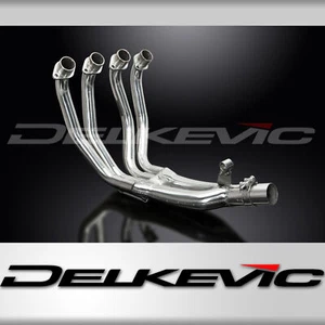 Honda CBR600 F4I 2001-2006 Delkevic Stainless 4-1 Exhaust Headers Downpipes - Picture 1 of 6