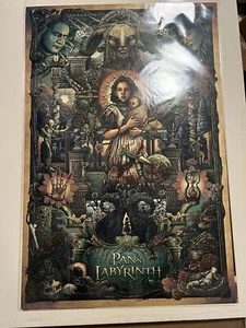 Pan's Labyrinth 2017 Ise Ananphada - Regular 24"x36" #54 de 425 como nuevo - Imagen 1 de 5