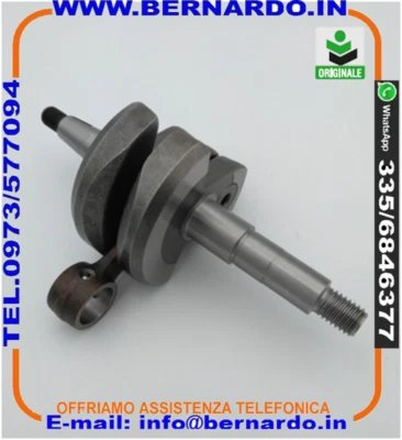 ALBERO MOTORE Oleo Mac 956 962 Efco 156 162 TT162 - Immagine 1 di 3