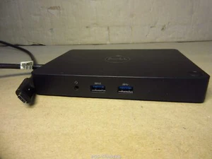 Station d'accueil Dell K17A 5FDDV Thunderbolt USB-C triple station d'accueil de moniteur 4K pas d'alimentation - Photo 1/6