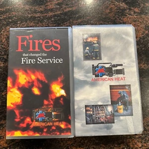 American Heat Fire Training VCR Videos June & August 2000. Transport Emergeny 🔥 - Picture 1 of 3