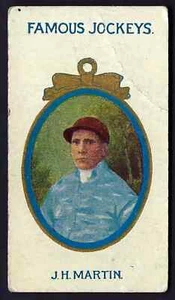 TADDY - FAMOUS JOCKEYS (NO FRAME) - J H MARTIN - Picture 1 of 2