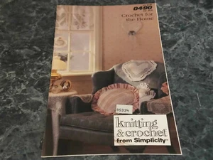 Crochet for the Home 0490 from Simplicity - Picture 1 of 1