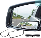 Ampper Rectangle Blind Spot Mirror, 360 Degree HD Glass and ABS Housing Convex 2