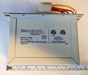 Transformador de potencia Te-9d para intercomunicador estéreo MC902 y Broan Kn600 y otros M&S - Imagen 1 de 8