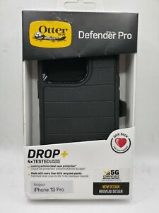 OtterBox Defender Series Pro Case & Holster for iPhone 13 Pro (6.1") Only Black