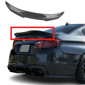 Heckflügel passend für BMW 5er F10, Kofferraumlippe Spoilerlippe Heckspoiler Sch - Bild 1 von 7
