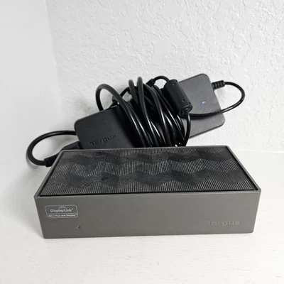 Targus DOCK190USZ USB-C 100 W Docking Station Black Tested Works Gaming Laptop - Image 1 of 4