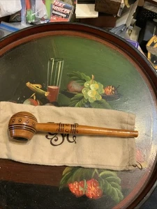 Hand Made Carpathian (Hutzul) Pipe With Copper Insert & Bag - Picture 1 of 7