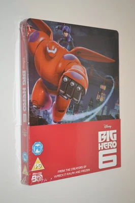 Big Hero 6 Blu ray 3D Steelbook New and Sealed - Image 1 of 4