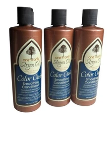 3-Pack One 'n Only Argan Oil Color Oasis Smoothing Conditioner 12oz Each - NEW - Picture 1 of 2