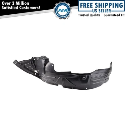 Guardabarros interior delantero izquierdo forro negro para Honda Element 2007-2008 HO1248129 Foto 1 de 4