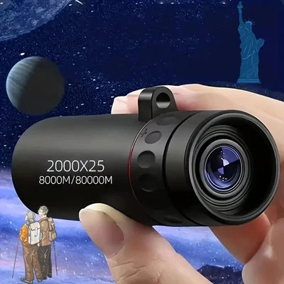 "2025 2000X25 HD Compact Monocular Telescope – Portable for Travel, Hiking US* - Image 1 of 4
