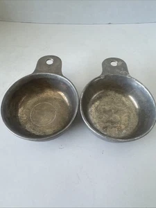 2 Wilton Pewter RWP Measuring Bowl Columbia PA - 12 oz 5” - Picture 1 of 8