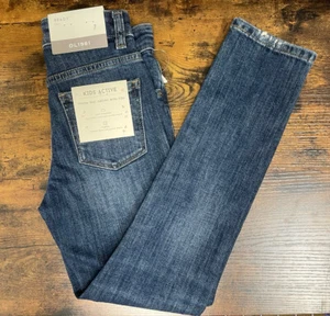 DL1961 Girls Blue Jean Distressed Brady Slim Fit Adjustable Waist Jeans Pants 7 - Picture 1 of 21