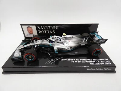 Mercedes Petronas W10 Eq V.Bottas # 77 Britannici Gp 2019 1/43 MINICHAMPS F1 - Immagine 1 di 2