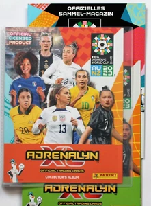 Panini Adrenalyn XL FIFA Mujer Copa Mundial 2023 carpeta de colección carpeta vacía Copa Mundial Mujeres - Imagen 1 de 3