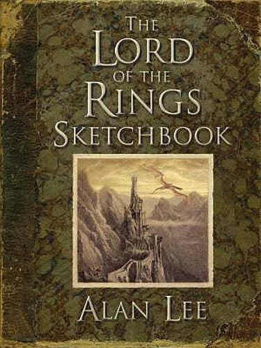 Alan Lee Signed Lord of The Rings Sketchbook Limited Hardcover LOTR Tolkien