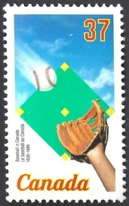 Canada    # 1221    BASEBALL IN CANADA     Brand New 1988  Original Pristine Gum - Picture 1 of 2