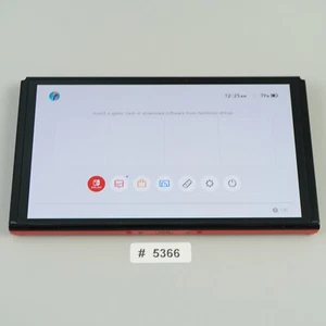 Nintendo Switch OLED Model HEG-001 Handheld Console Tablet Only Red [Very Good] - Picture 1 of 10