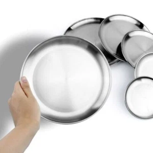 Round Pizza Plate Pan Dish Tray Carbon Steel Non-stick Mold Baking Molds Home - Picture 1 of 16