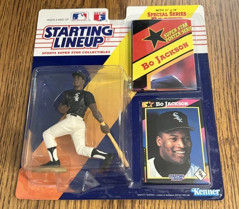 1992 STARTING LINEUP SLU MLB BO JACKSON CHICAGO WHITE SOX RUNNING new Cover