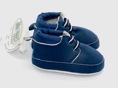 New Little Me Infant Boys Slip On Crib Shoes Newborn Sz 1 "G" NWT  - Image 1 of 4