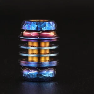 Handmade Titanium Knife Lanyard Bead Paracord Necklace Pendant Bracelet DIY EDC - Picture 1 of 14