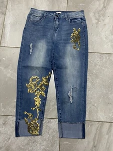 Capture Womans Boyfriend Jeans Size 12 - Picture 1 of 5