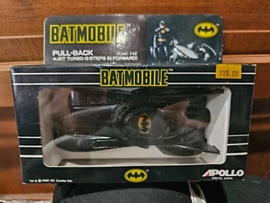 Vintage Batmobile 1989 scale 6" Pull Back Jet Turbo(2 step sound) made in JAPAN - Picture 1 of 2