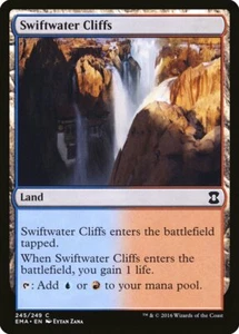 4 Swiftwater Cliffs 4x x4 - NM - Eternal Masters - SPARROW MAGIC mtg - Picture 1 of 1