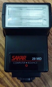 Sakar 29 MD Computer bounce, Shoe mount Flash runs on 4AA Batteries not included - Picture 1 of 1