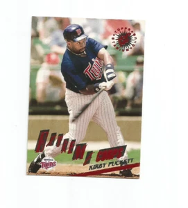 KIRBY PUCKETT (Minnesota Twins) 1995 TOPPS STADIUM CLUB EXTREME CORPS CARD #518 - Picture 1 of 1