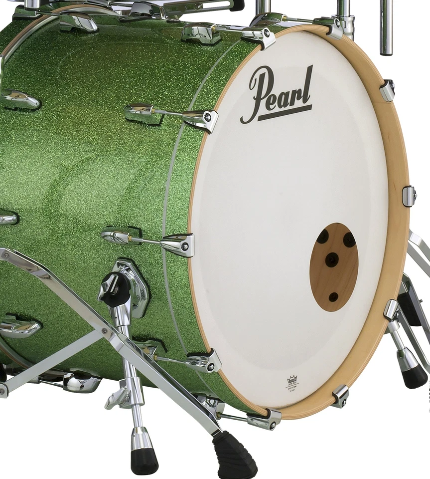 Басовый ударный барабан Pearl Masters Maple Complete Absinthe Sparkle 24x14 дюймов | без крепления - Изображение 1 из 1